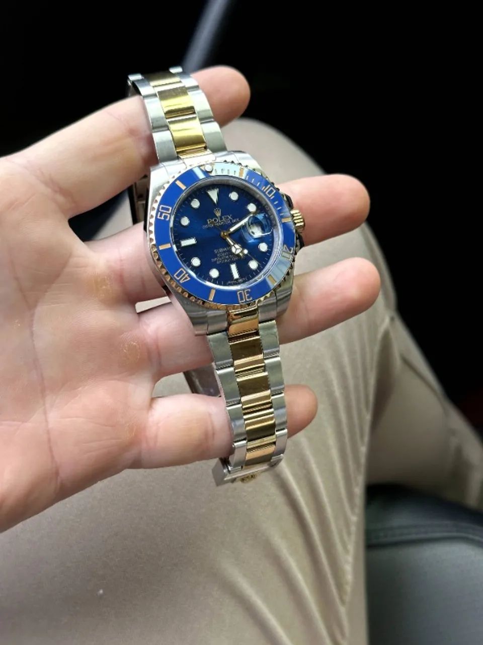 Rolex Submariner Date Aço/Ouro