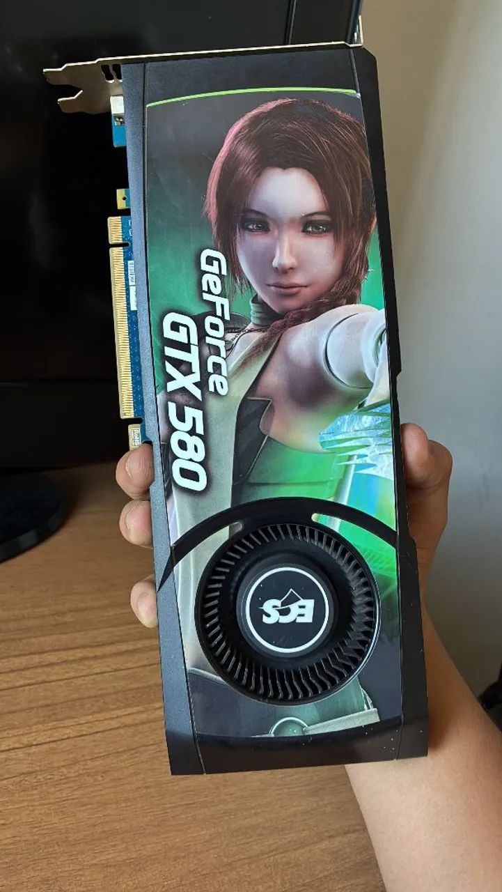 Placa de Vídeo (Com Defeito) GeForce NVidia ECS GTX 580 - Foto 3