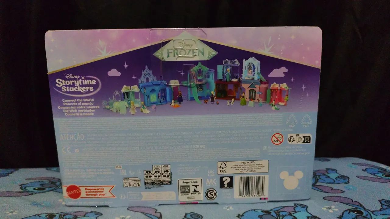 Mini Boneca Elsa com cavalo  - Foto 2