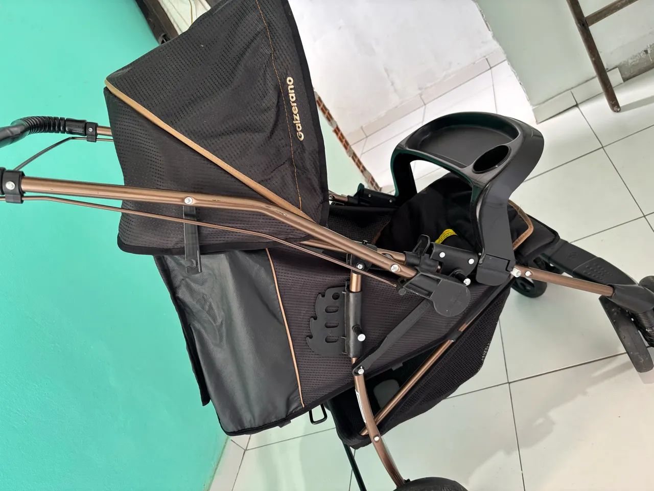 Carrinho de bebê bem confortável  - Foto 5