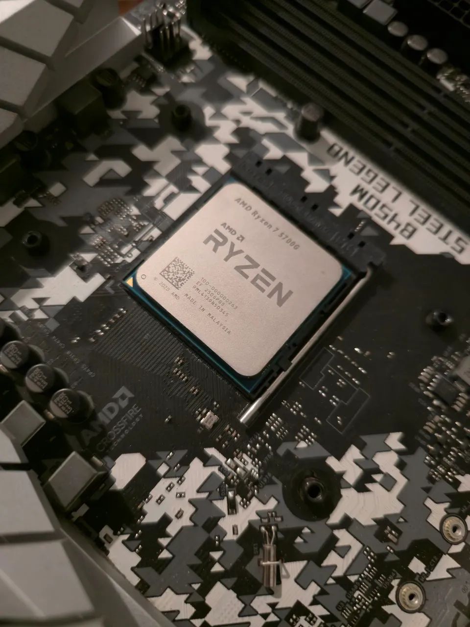 Processador AMD Ryzen 7 5700G (Com Vídeo Integrado) - Caixa e NF - Foto 5
