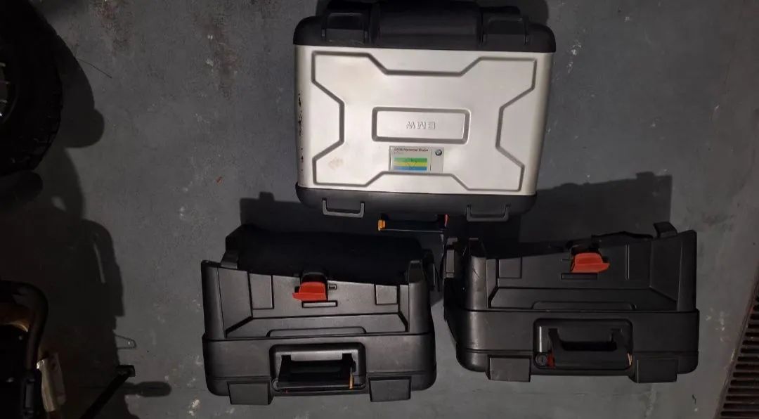 Jogo Baús top case bmw gs 1200 - Foto 4