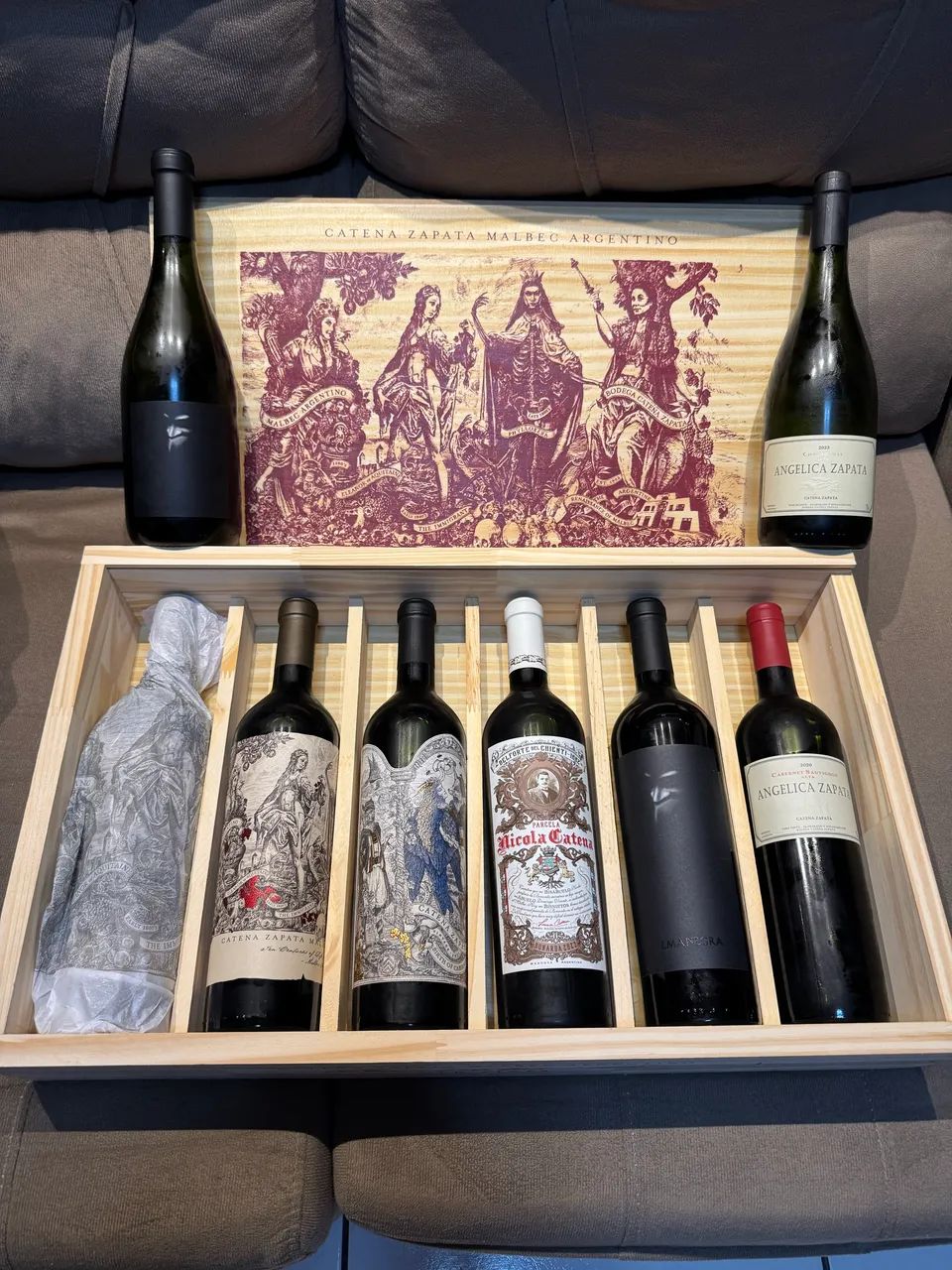 Kit de vinho argentino
