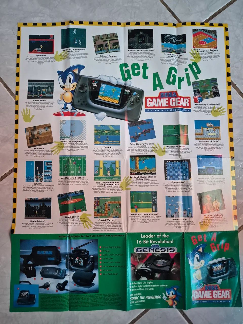 Poster Game gear sega Gênesis  - Foto 4