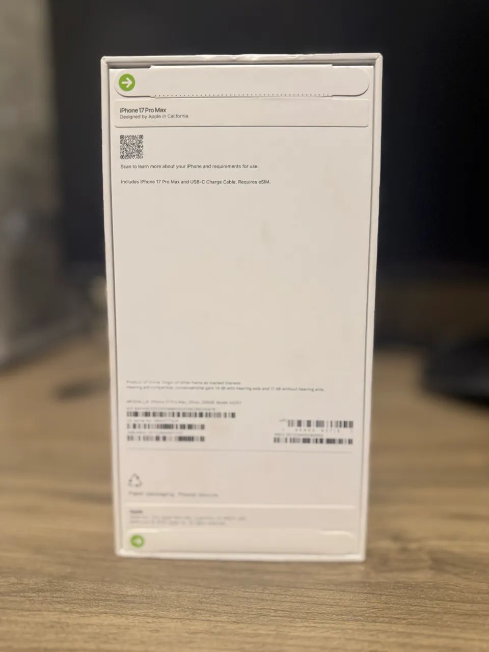 IPhone 17 pro Max 256gb LACRADO!! Com garantia de 1 ano!! - Foto 2