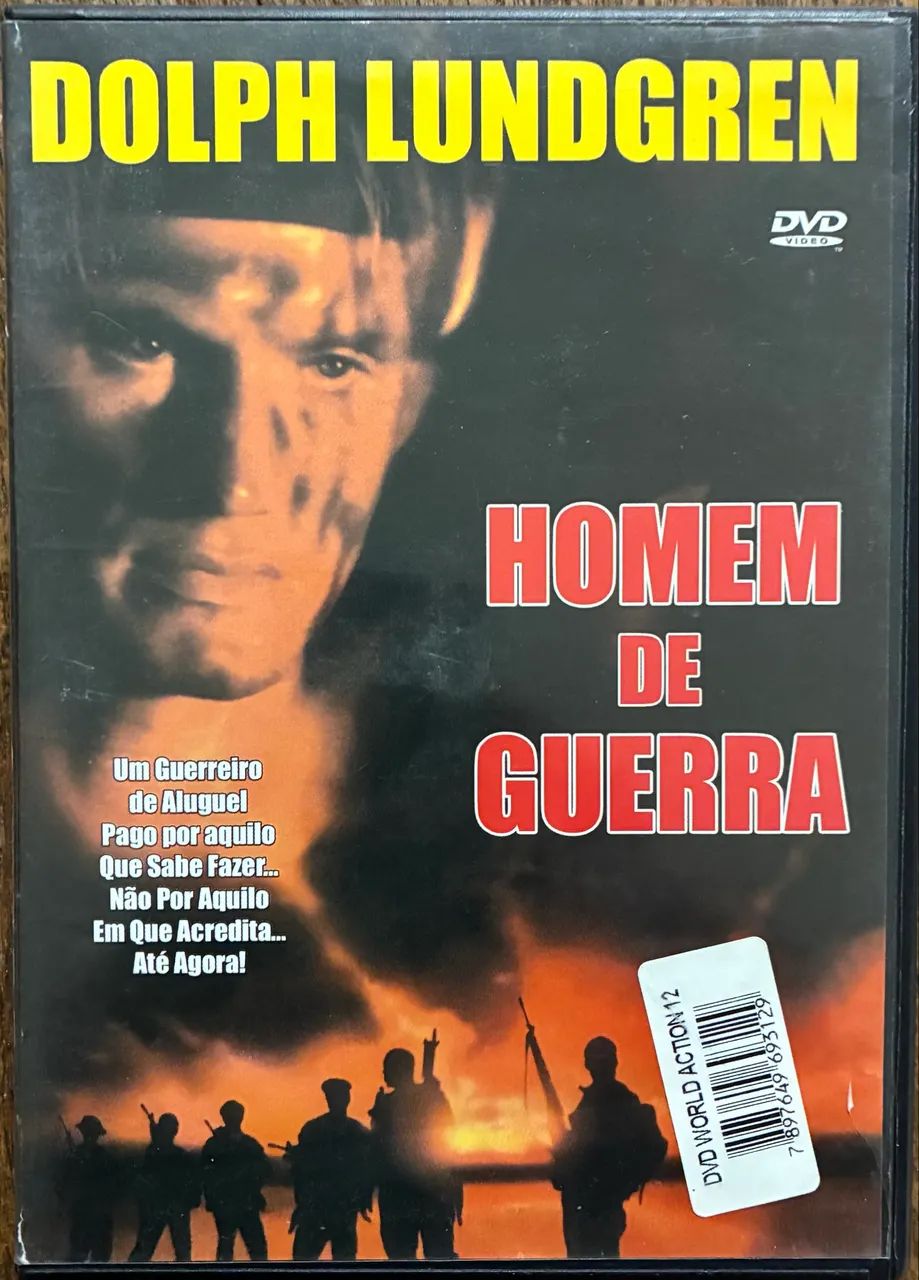 DVD - HOMEM DE GUERRA
