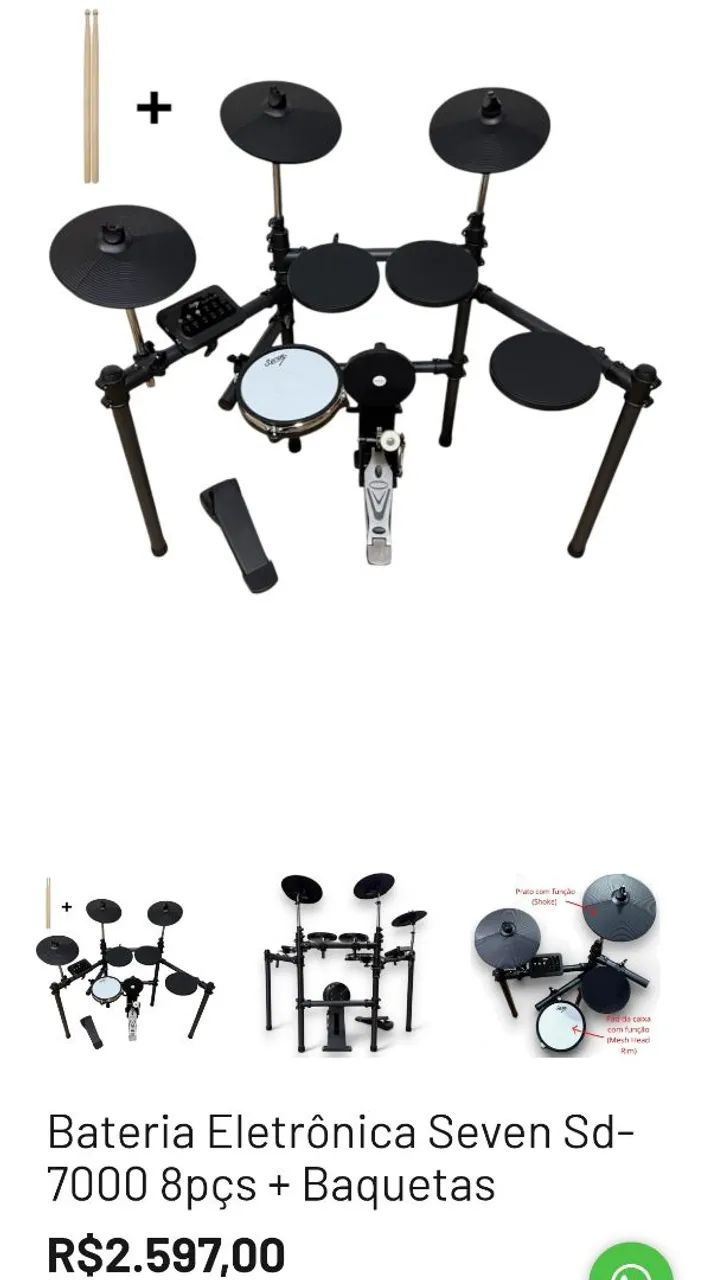 Bateria eletrônica 