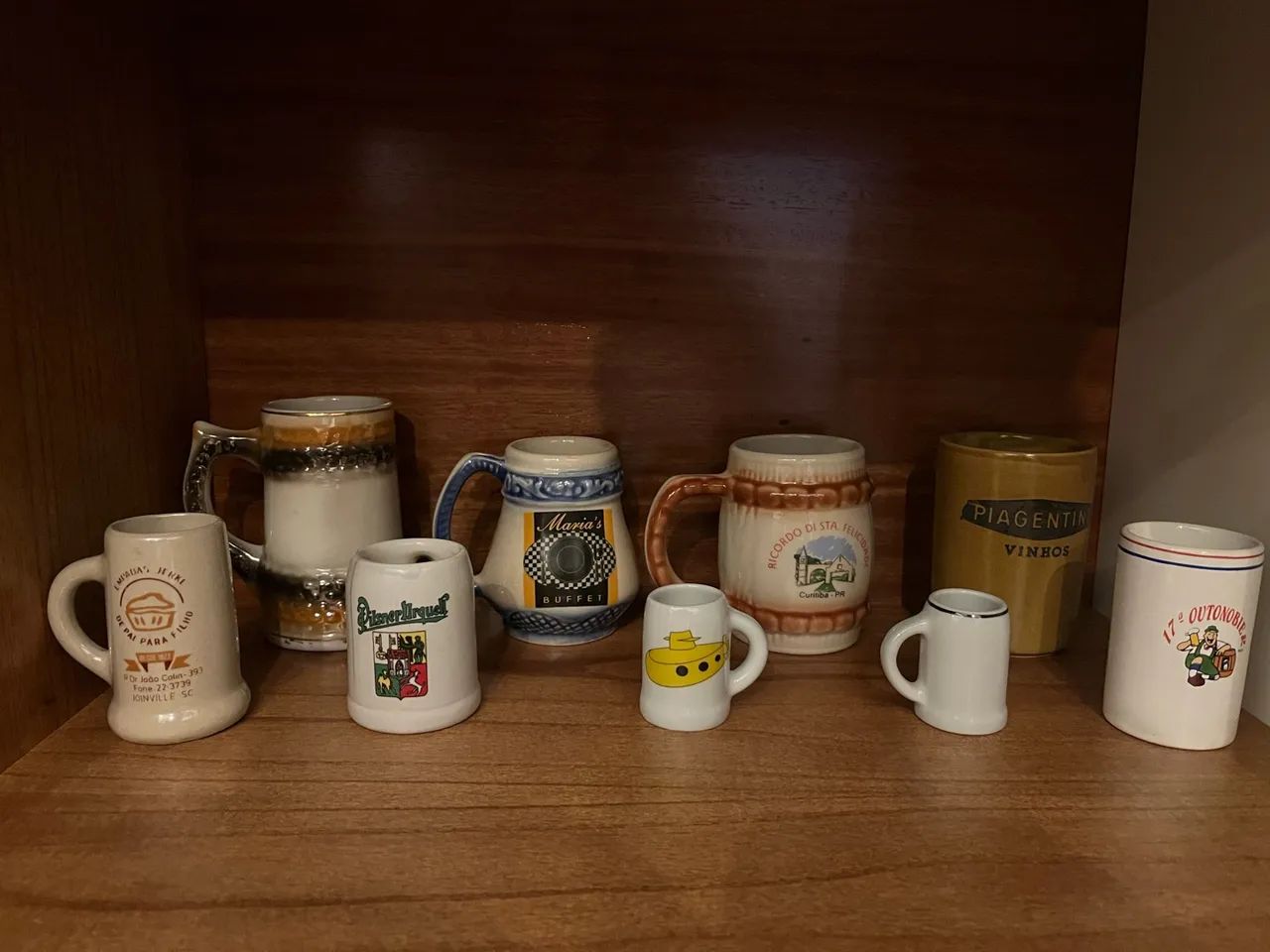 Coleção mini canecos de chopp - Foto 2