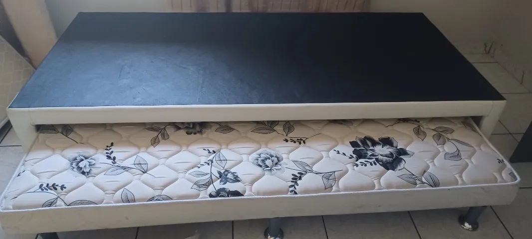 Base de cama box solteiro, com cama auxiliar  - Foto 2