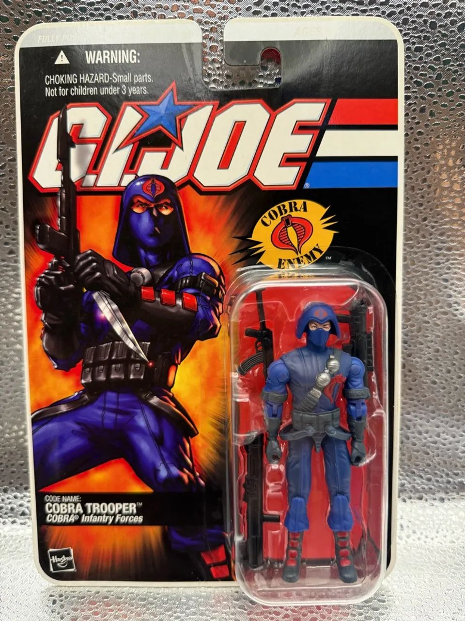 Gi Joe Cobra Trooper - 2005 - Comandos em ação - Hobbies e