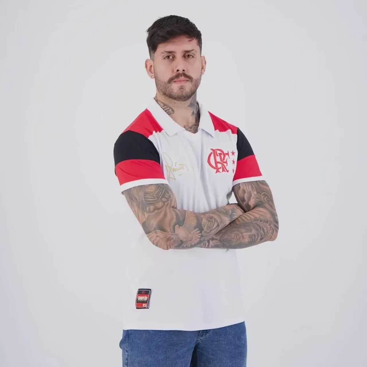 Camisa Flamengo Júnior 92 retrô  - Foto 2