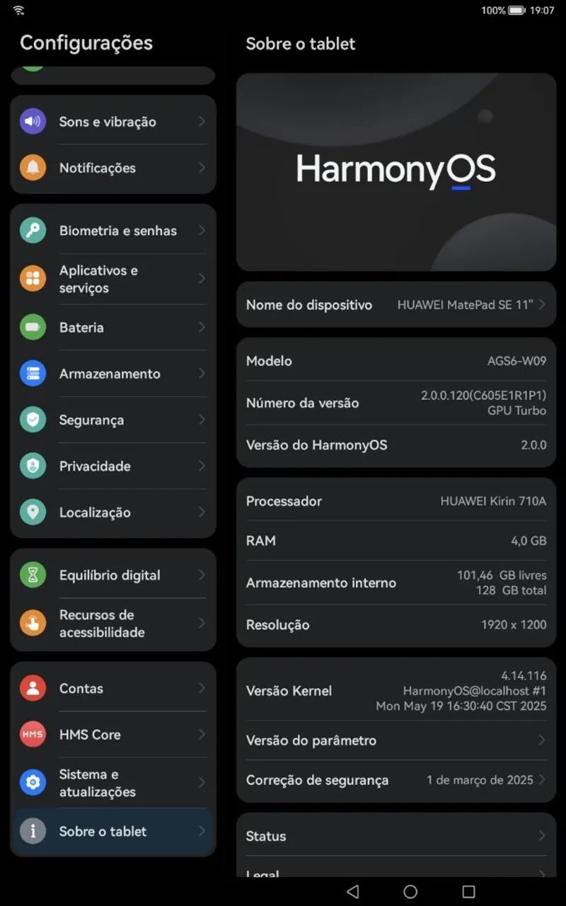 Tablet Huawei + Capa e Caneta - Foto 3