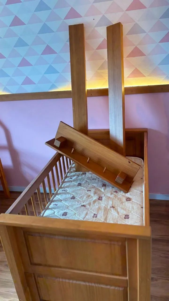 Berço Cama Tulipa Baby - Foto 4