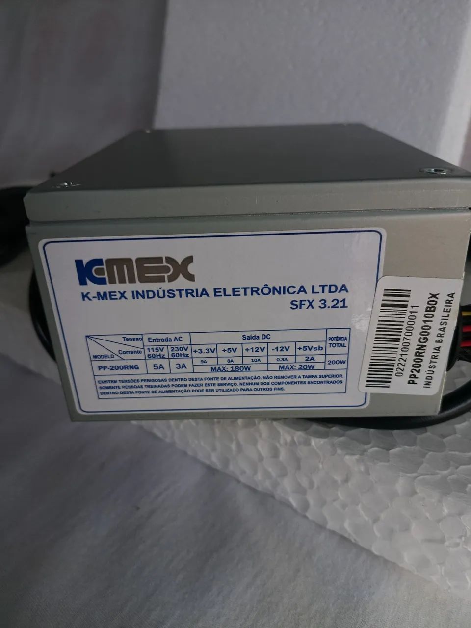 FONTE SLIM PC200RNG 200W KMEX