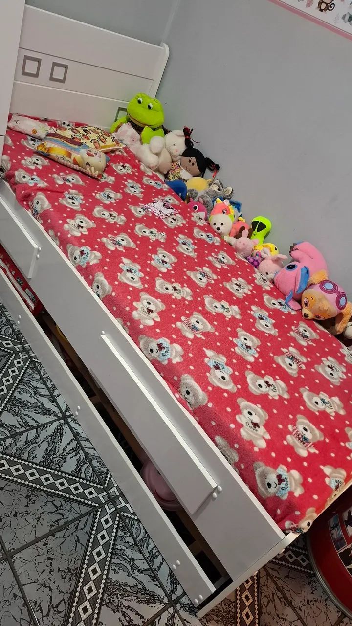 Cama bicama com 2 gavetas Sem COLCHÃO  - Foto 3