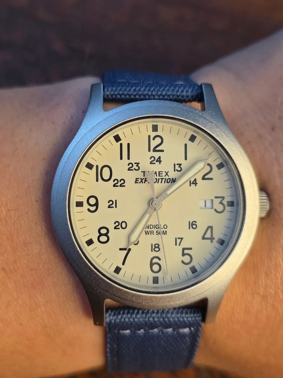 Timex Expedition com visão noturna 