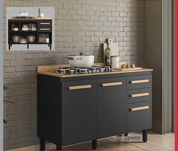 Balcão com Cooktop /Novo - Foto 3