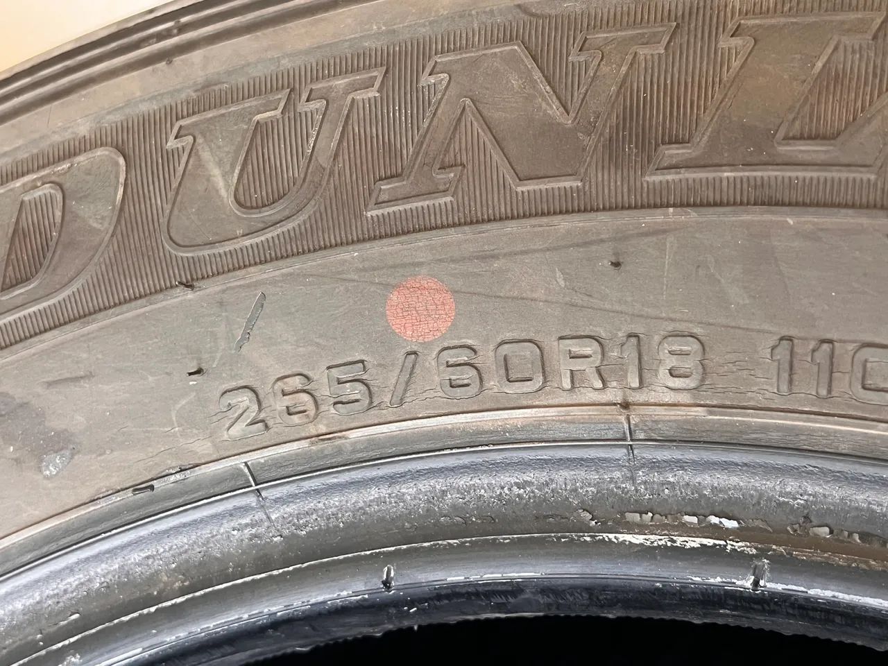Pneu 265/60R18 pneu Hilux s-10 dunlop nissan ranger - Foto 6