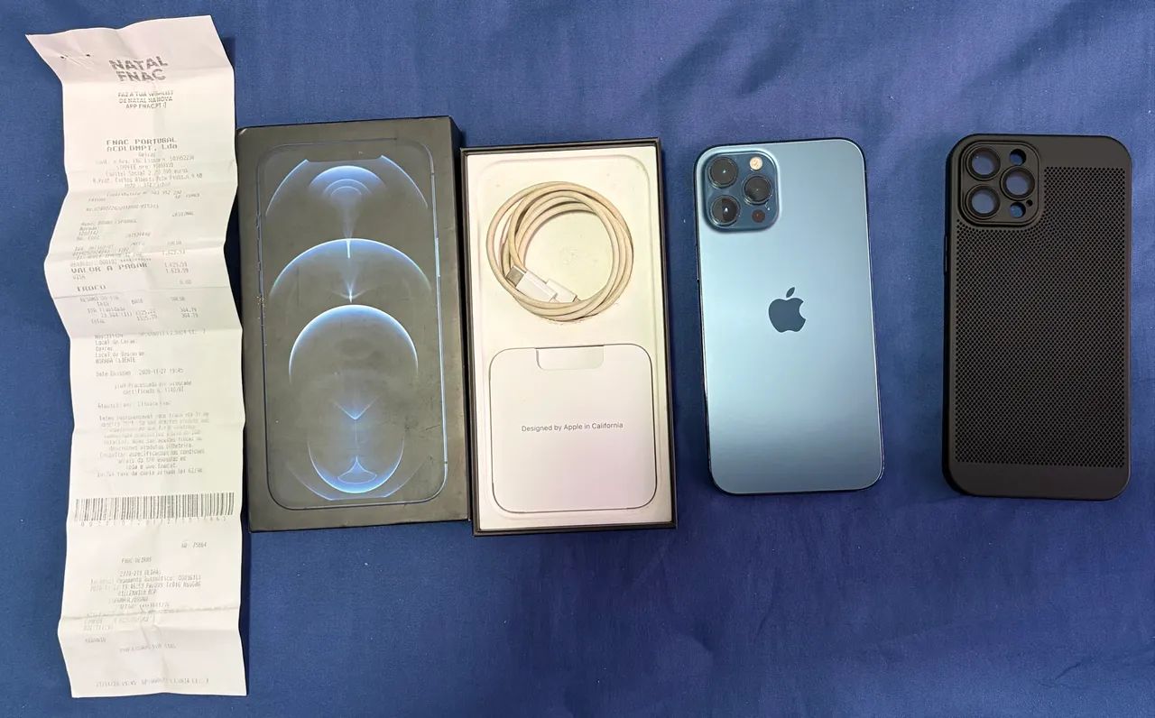 iPhone 12 Pro Max - 512 GB - Azul - Celulares e Smartphones - São