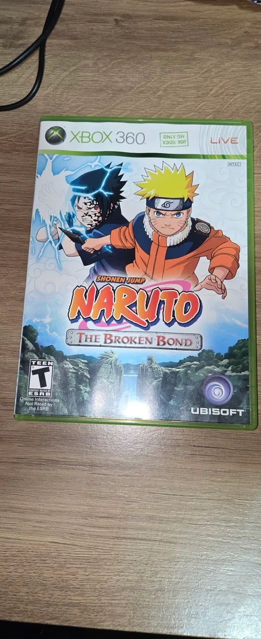 Naruto the broken bondade xbox 360 usado