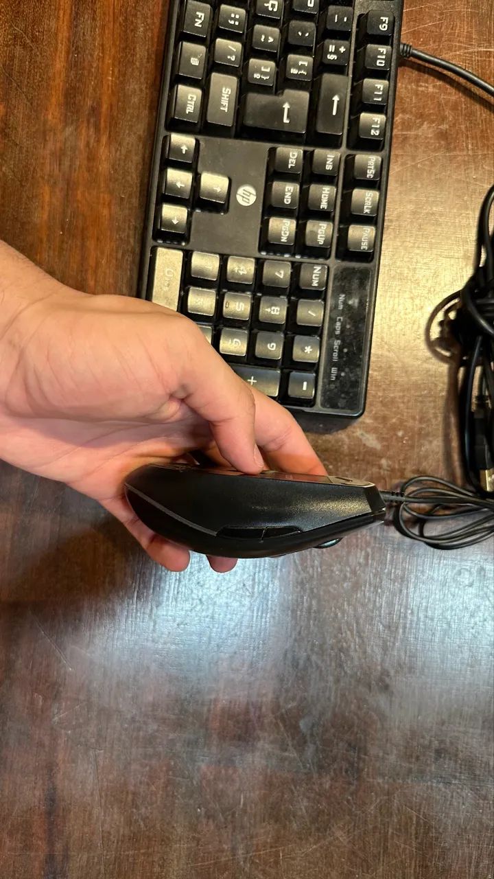 KIT MOUSE E TECLADO HP - Foto 4