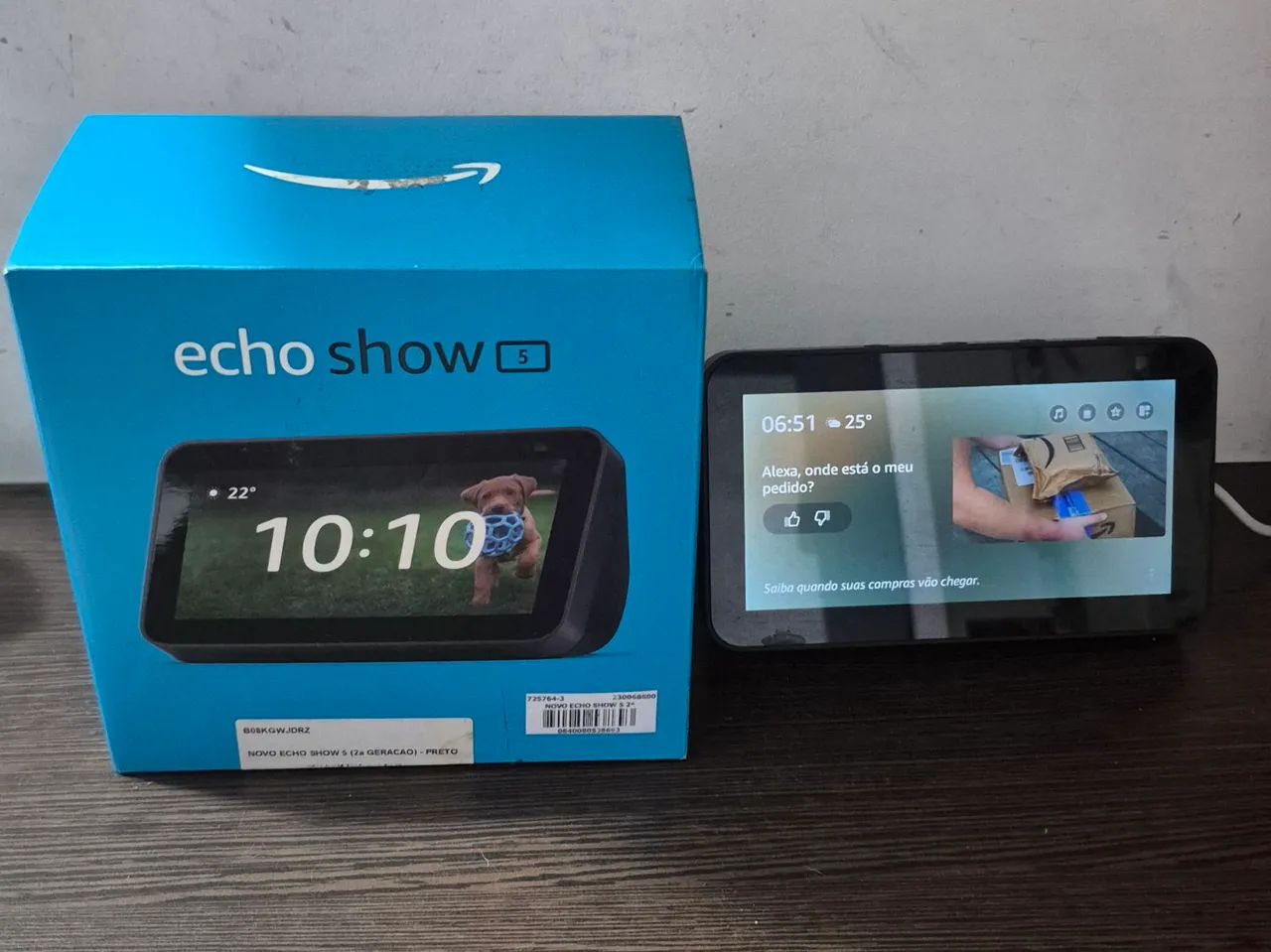 Alexa echo show 5 segunda geração