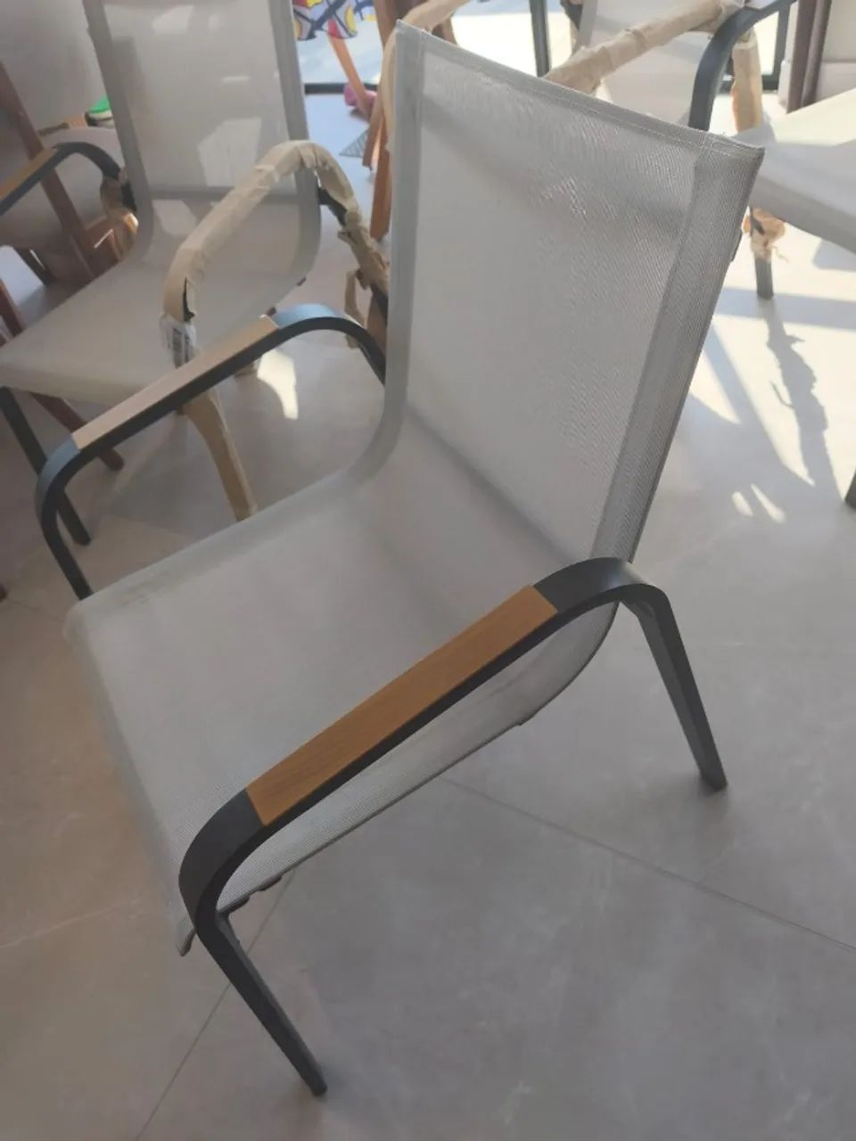 Cadeiras em Aluminio - Foto 3