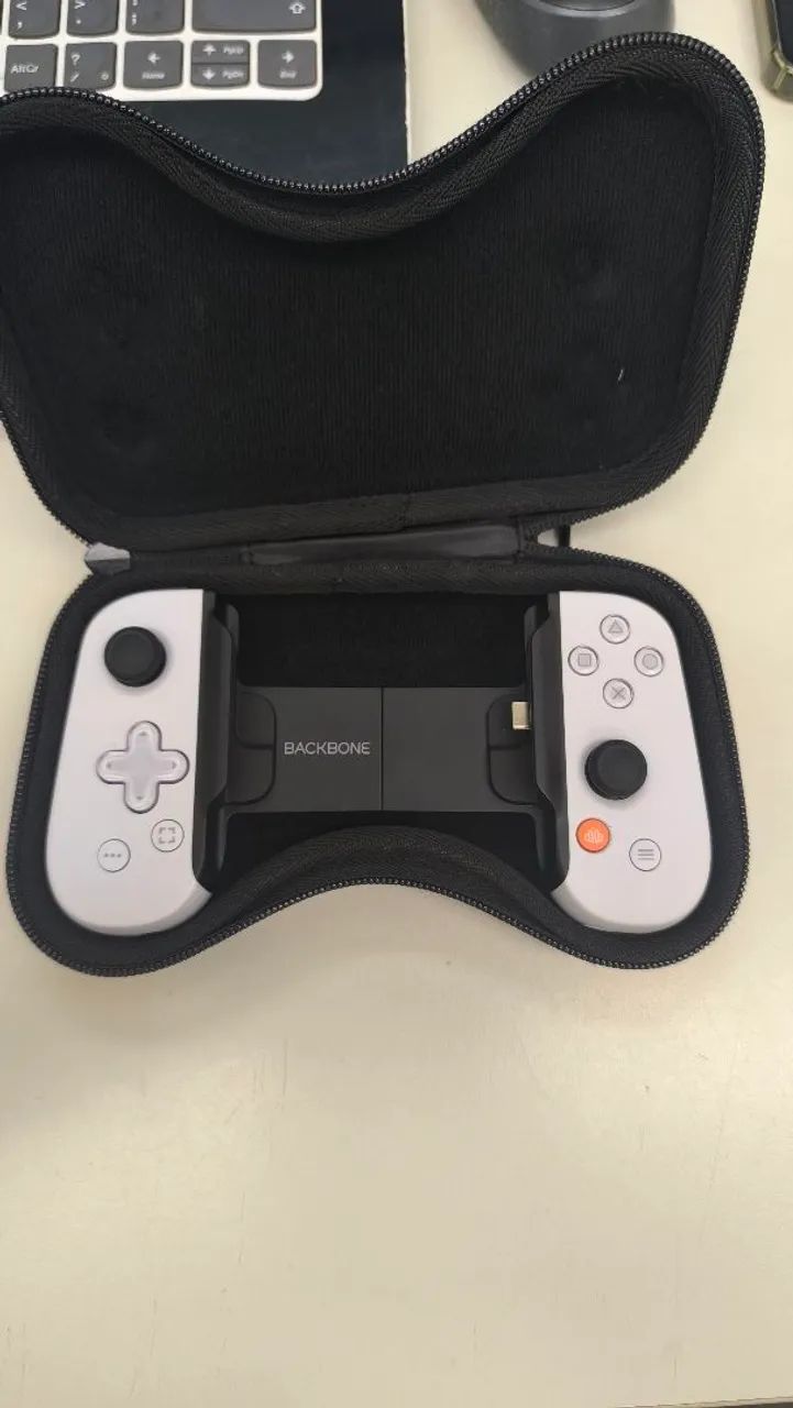 Controle backbone Playstation com case  - Foto 2