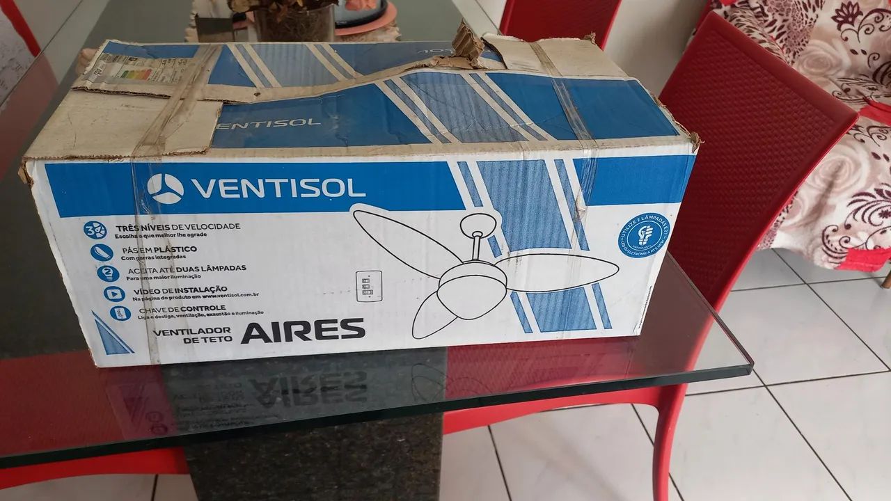 VENTILADOR DE TETO VENTISOL - Foto 5