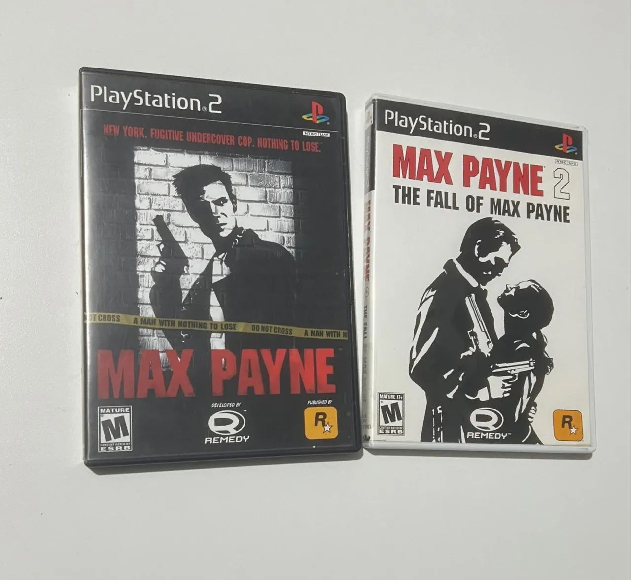 Max Payne 1 e 2 ps2