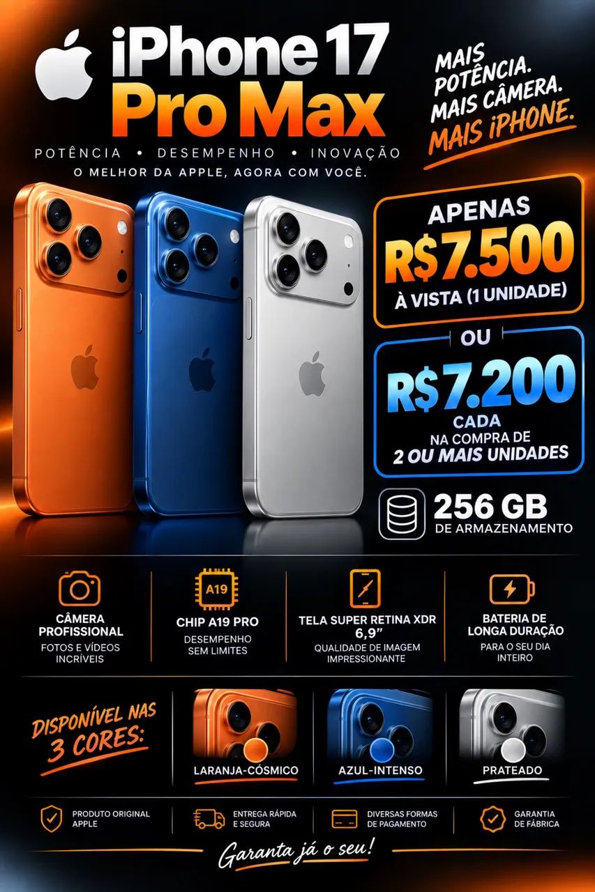 iPhone 17 pro Max 