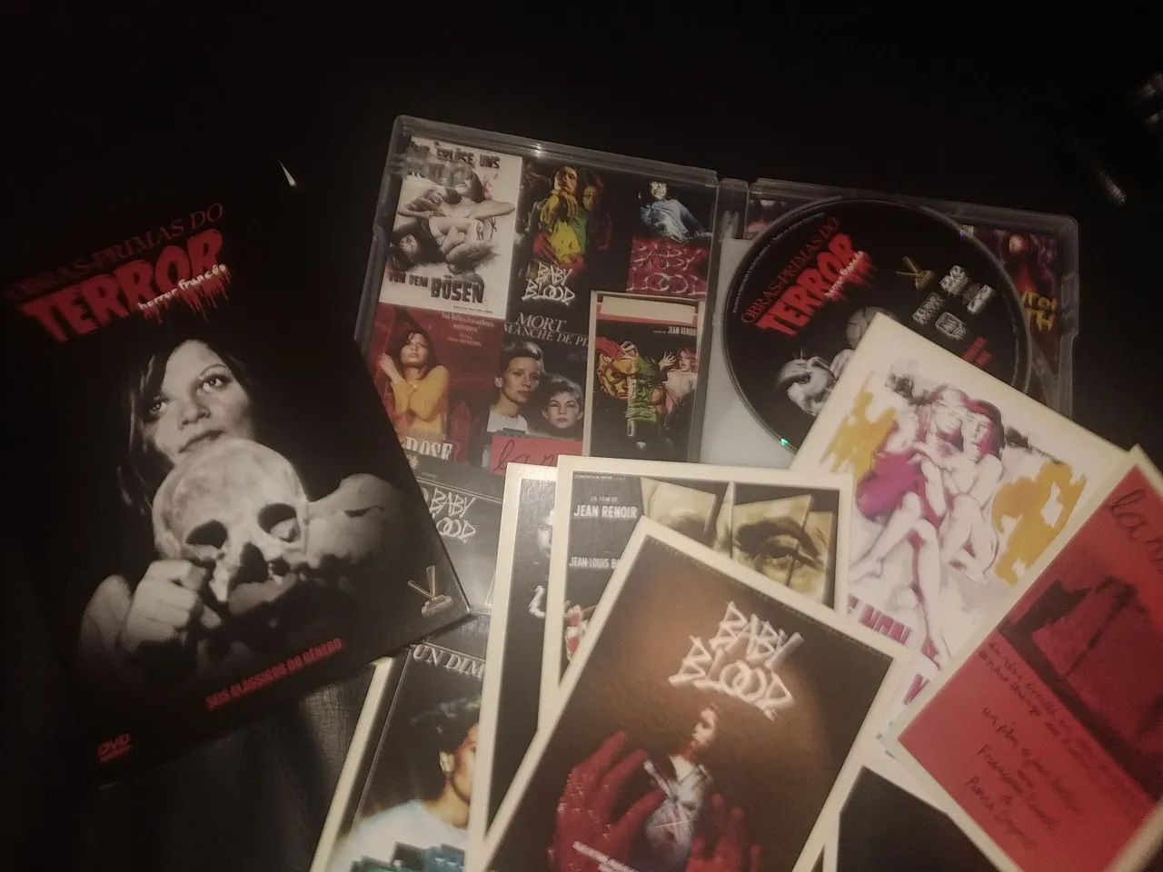 Dvd Obras Primas do Terror Horror Francês - Foto 3