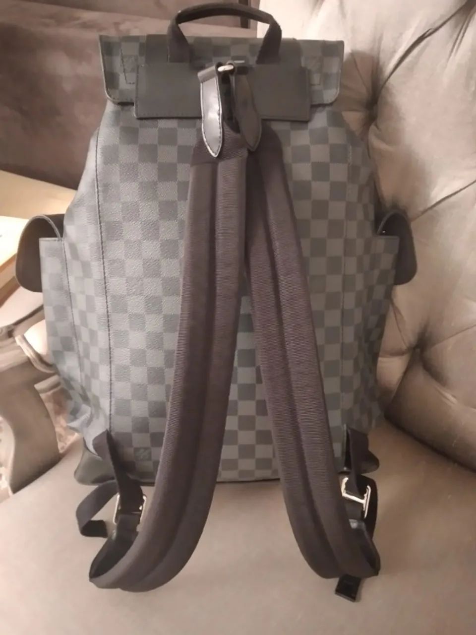 Mochila Louis Vuitton Christopher MM - Foto 5