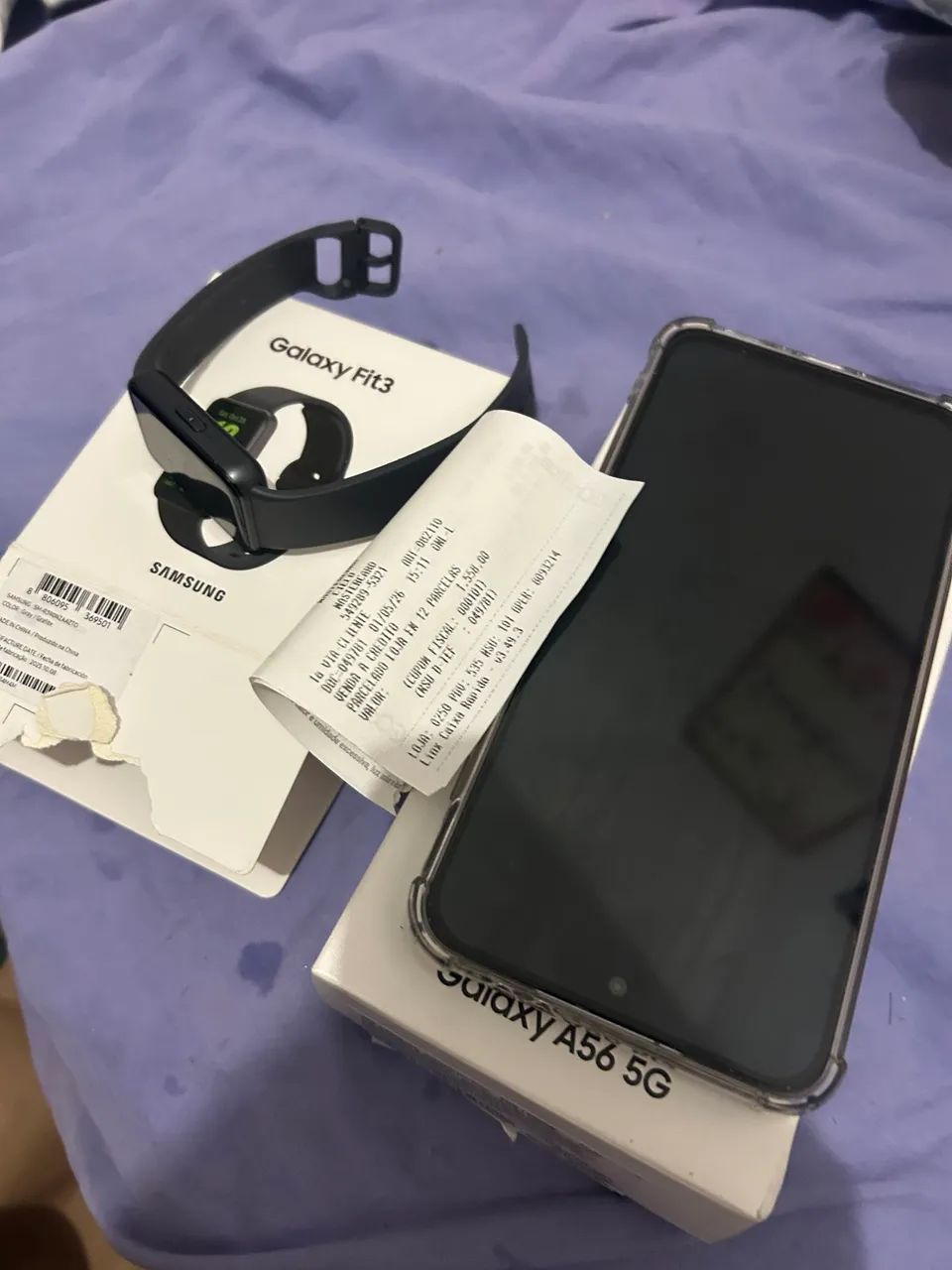 a56 256gb + relógio fit 3  - Foto 2