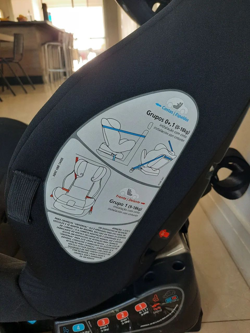 Cadeirinha Safety 1st Multifix com isofix - Foto 4