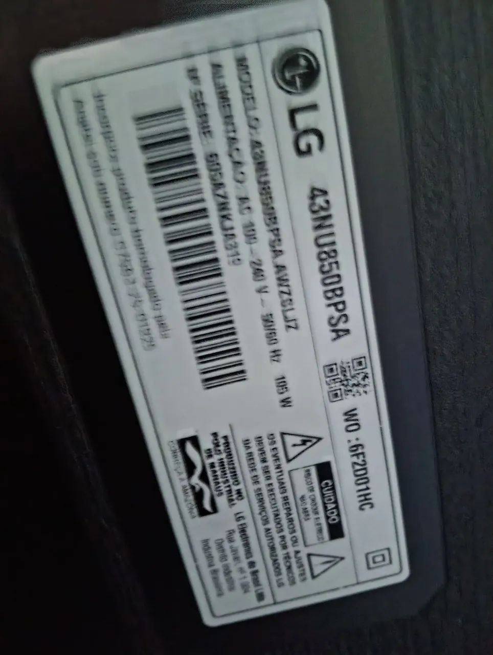 Smart TV LG 43 Polegadas, Nano 2026. Nova - Foto 4