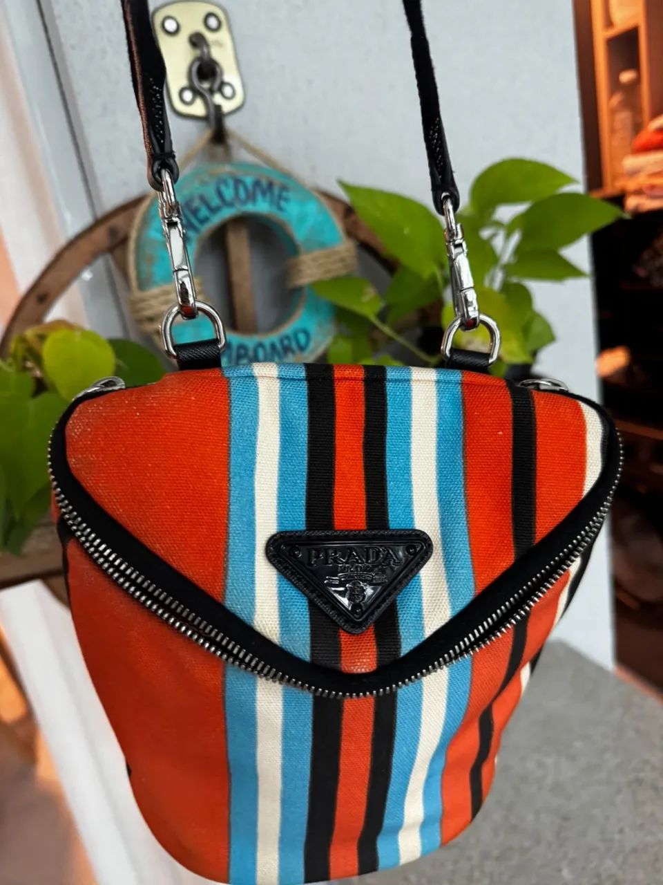 Bolsa PRADA, original, transversal, unissex  - Foto 3