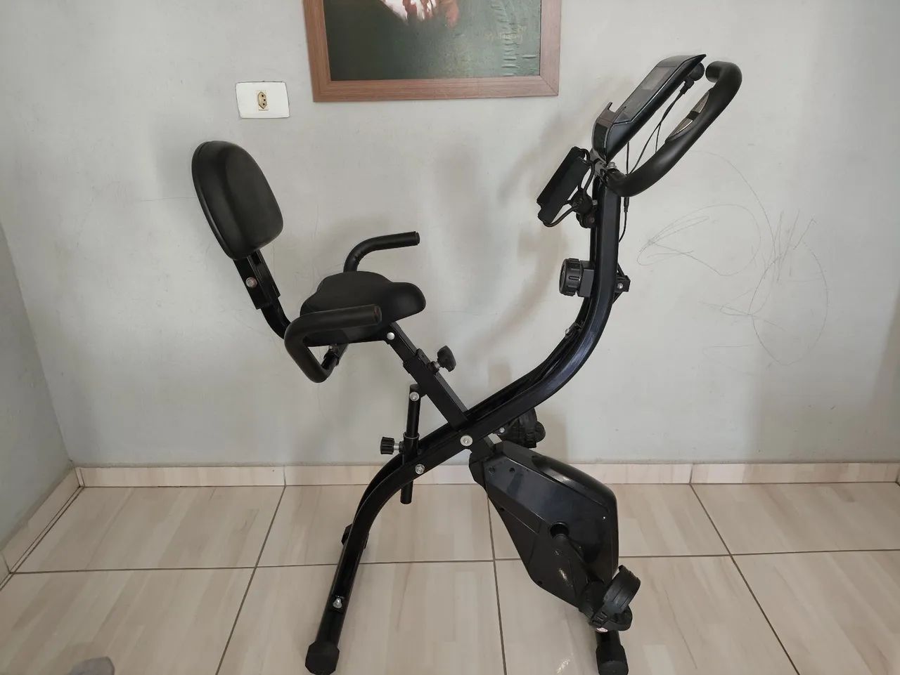 Bicicleta ergométrica vertical dobrável WCT