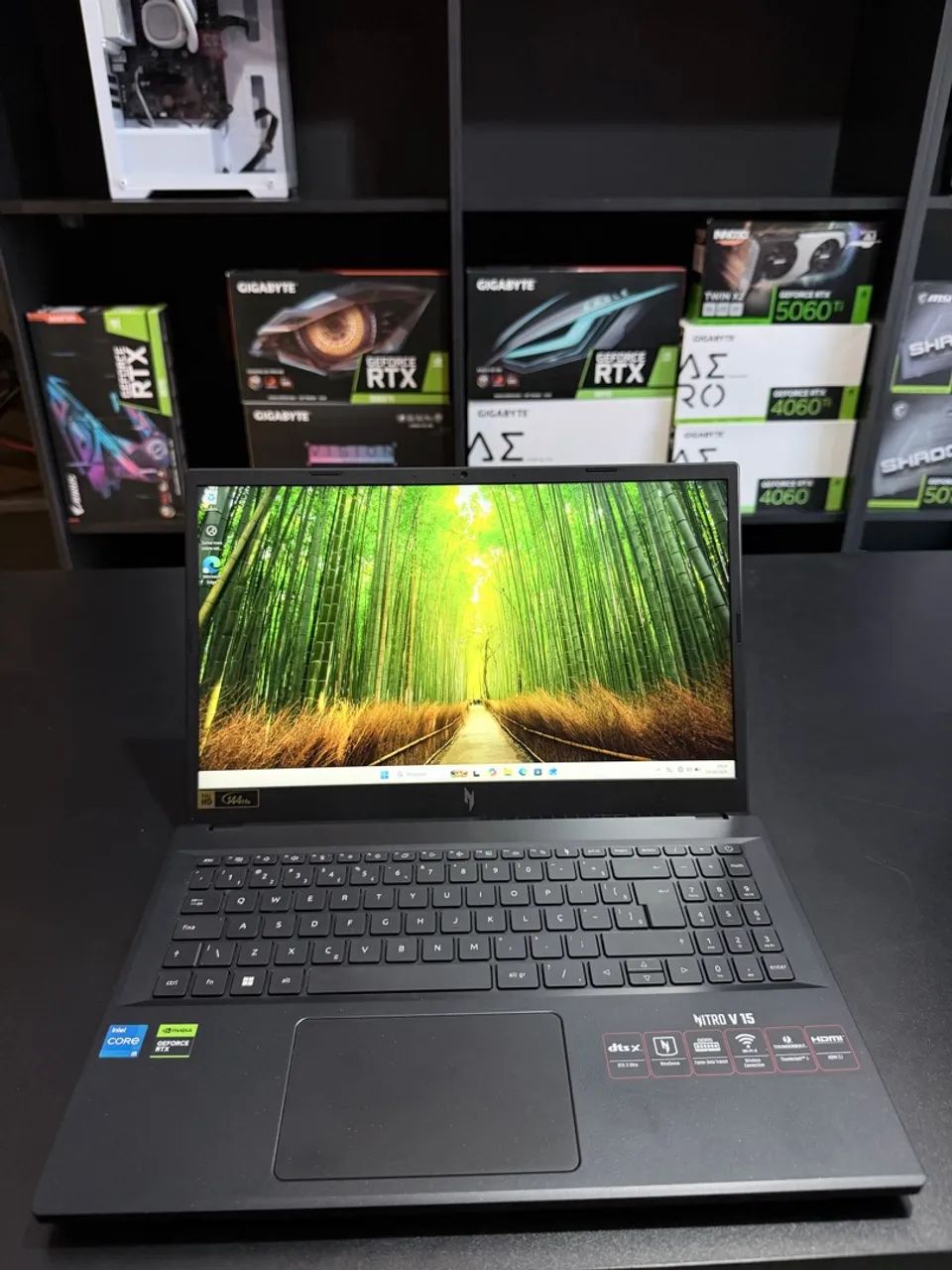 Notebook gamer Acer nitro v15 com Rtx 4050 - Foto 5