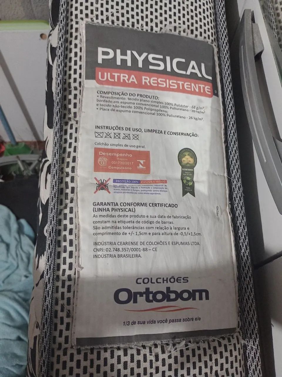 Base de palet e colchão solteiro  - Foto 4