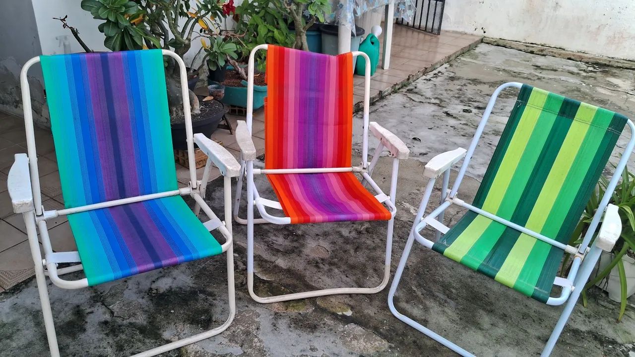 Cadeiras de praia