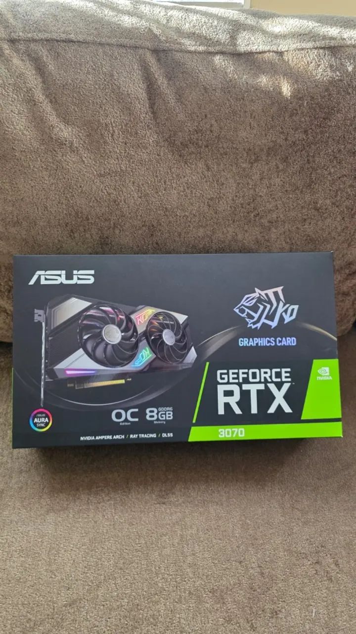  RTX 3070 GPU Placa de vídeo ASUS - Foto 2
