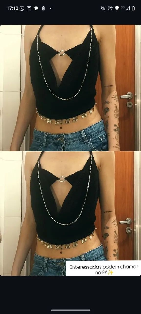 Conjunto de crochê cant - Foto 2