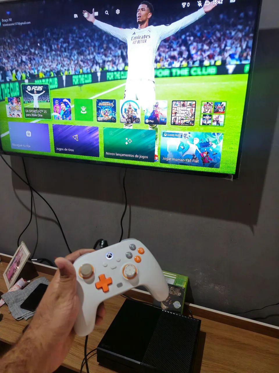 Xbox One Fat com Jogos - Foto 2