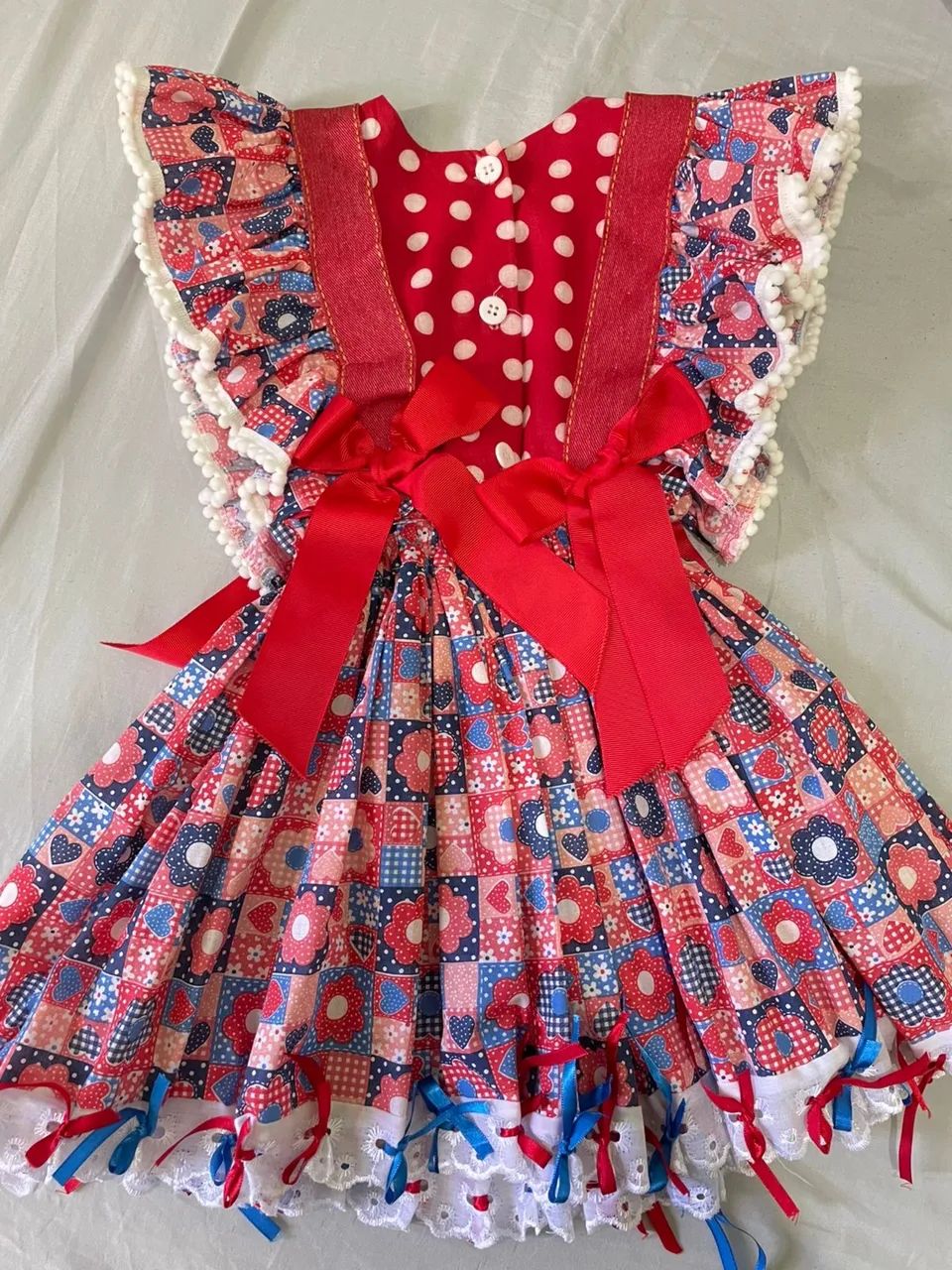 Lindos vestidos juninos infantis  - Foto 5