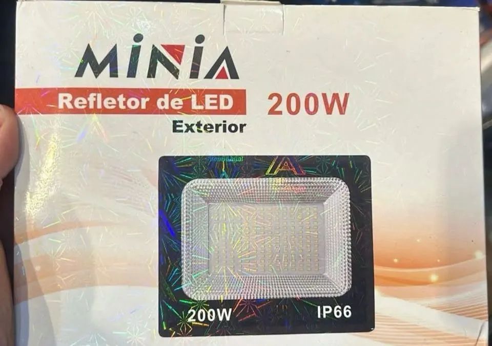 Refletor holofote branco quente 