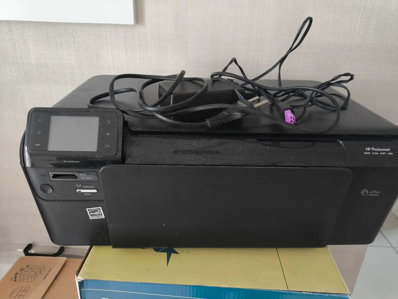 Impressora com problemas no carrinho 