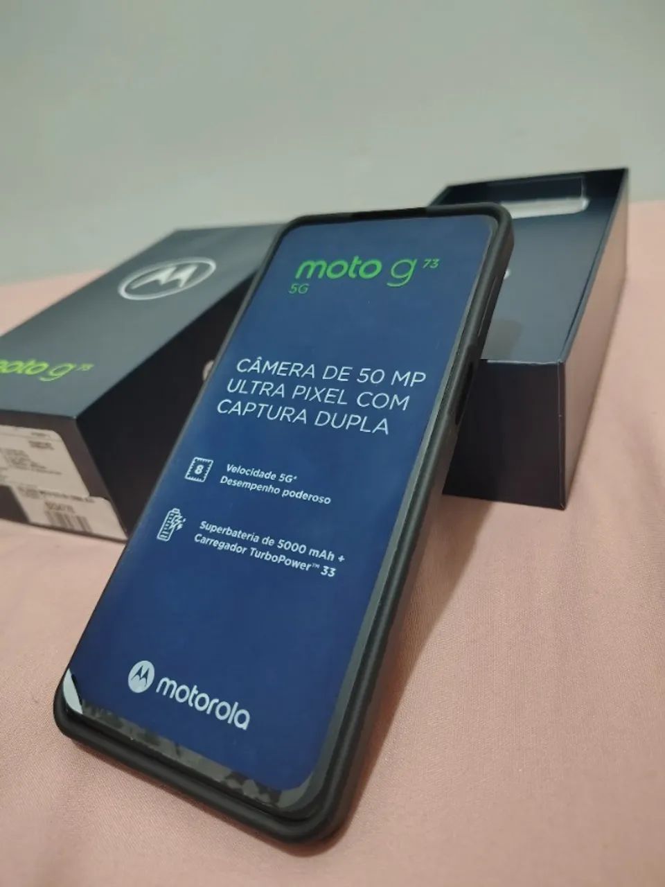 Moto G73 sem marcas de uso. - Foto 5
