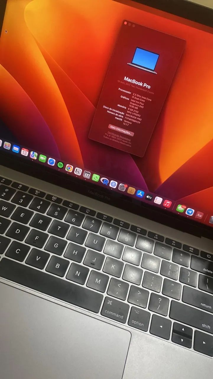 MacBook Pro 2017 - Valor Negociável  - Foto 2