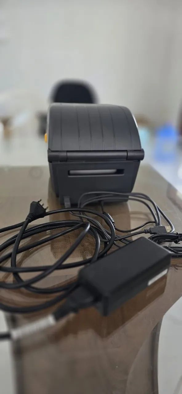 Impressora Térmica Zebra Zd220 com Papel e Ribbon - Foto 3
